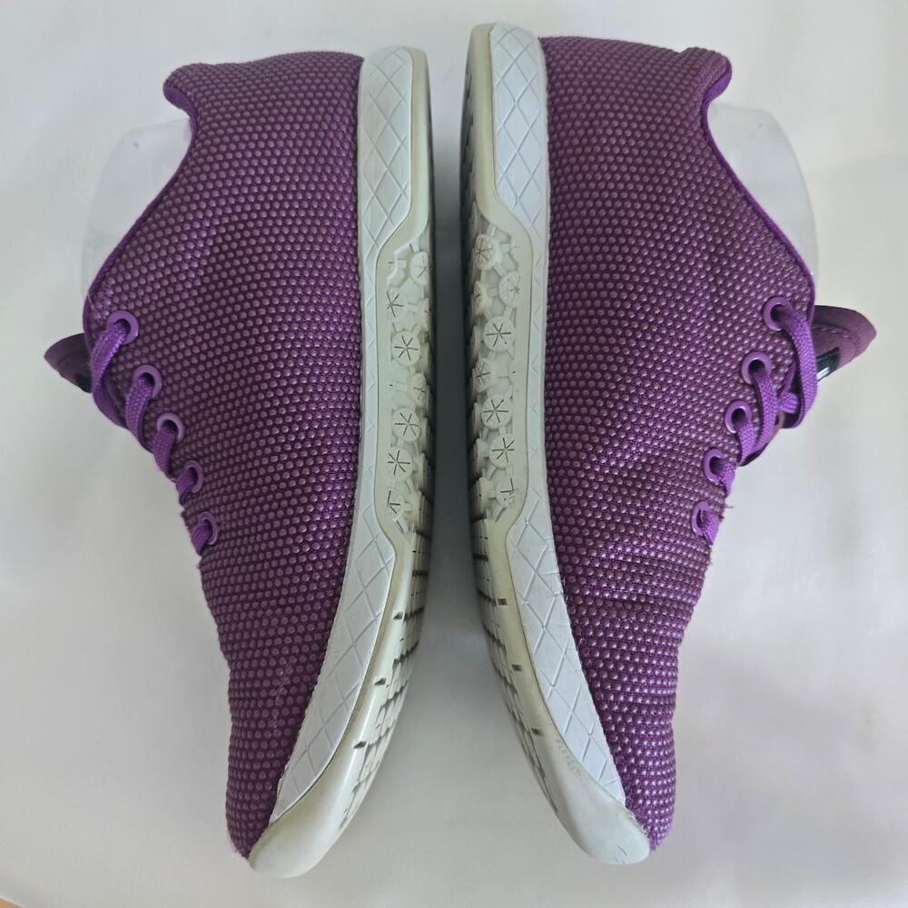 Nobull Supre Fabric Trainer Shoes Sneakers Purple Womens Size 8 Gym Crossfit - Picture 8 of 10